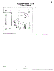 08 - Miscellaneous , Literature And Optional parts for Whirlpool Washer CA1300XKW0 from AppliancePartsPros.com