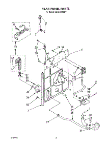 03 - Rear Panel parts for Whirlpool Washer GCA2701XSW1 from AppliancePartsPros.com