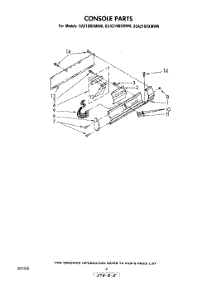 03 - Console parts for Whirlpool Washer CA2100XMW0 from AppliancePartsPros.com