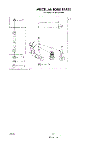 09 - Miscellaneous , Literature And Optional parts for Whirlpool Washer 9CFA2000W6 from AppliancePartsPros.com