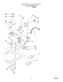 04 - Meter Case parts for Whirlpool Washer CAM2752JQ0 from AppliancePartsPros.com