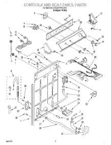02 - Controls And Rear Panel parts for Whirlpool Washer 3XLA87W72BQ1 from AppliancePartsPros.com