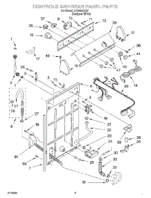 02 - Controls And Rear Panel parts for Whirlpool Washer LSQ8000JQ1 from AppliancePartsPros.com