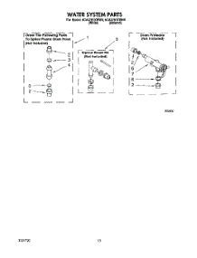 11 - Water System parts for Whirlpool Washer 6CA2781XWN0 from AppliancePartsPros.com