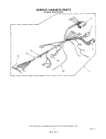 09 - Wiring Harness parts for Whirlpool Washer GCA2781XSW0 from AppliancePartsPros.com