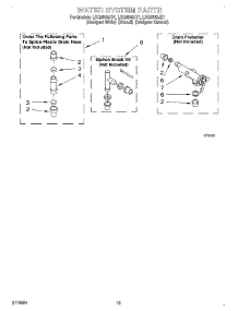 09 - Water System parts for Whirlpool Washer LSQ8543JT1 from AppliancePartsPros.com