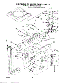 02 - Controls And Rear Panel parts for Whirlpool Washer LCR7244DZ1 from AppliancePartsPros.com