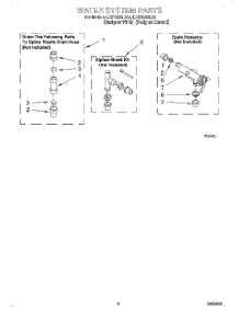 07 - Water System parts for Whirlpool Washer LCR5232DQ3 from AppliancePartsPros.com