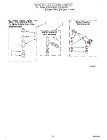 07 - Water System parts for Whirlpool Washer LCR7244DZ2 from AppliancePartsPros.com