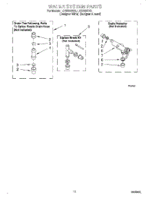 07 - Water System parts for Whirlpool Washer LCR5232DQ2 from AppliancePartsPros.com