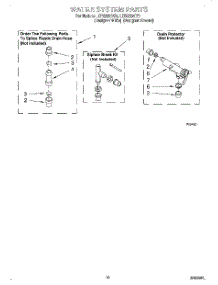 07 - Water System parts for Whirlpool Washer LCR5232DQ1 from AppliancePartsPros.com