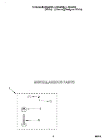 04 - Miscellaneous parts for Whirlpool Washer LLR6144BW0 from AppliancePartsPros.com