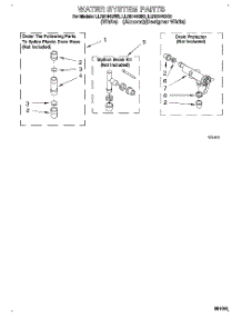 08 - Water System parts for Whirlpool Washer LLR6144BN0 from AppliancePartsPros.com
