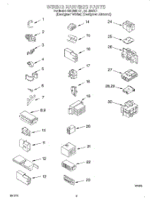 06 - Wiring Harness parts for Whirlpool Washer GSL9365EQ1 from AppliancePartsPros.com