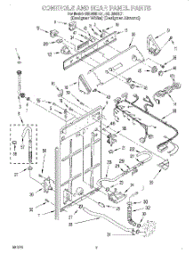 02 - Controls And Rear Panel parts for Whirlpool Washer GSL9365EZ1 from AppliancePartsPros.com