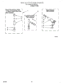 09 - Water System parts for Whirlpool Washer LSR5132HQ0 from AppliancePartsPros.com