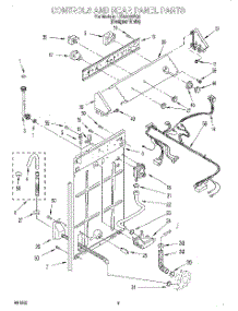 02 - Controls And Rear Panel parts for Whirlpool Washer LXR6232EQ0 from AppliancePartsPros.com