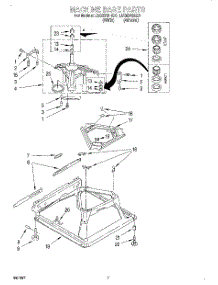 04 - Machine Base parts for Whirlpool Washer LSQ8243HZ0 from AppliancePartsPros.com