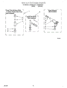 09 - Water System parts for Whirlpool Washer LSQ8243HZ0 from AppliancePartsPros.com