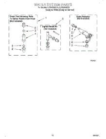 07 - Water System parts for Whirlpool Washer LCR5232DZ5 from AppliancePartsPros.com