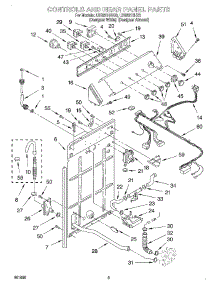 02 - Control And Rear Panel parts for Whirlpool Washer LSQ9210HQ0 from AppliancePartsPros.com