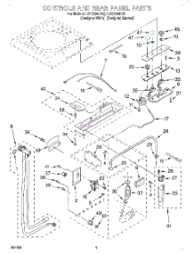 02 - Controls And Rear Panel parts for Whirlpool Washer LCR7244DZ5 from AppliancePartsPros.com