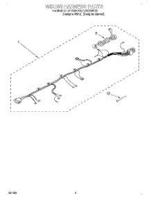 06 - Wiring Harness parts for Whirlpool Washer LCR7244DZ5 from AppliancePartsPros.com