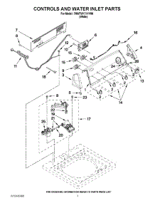 02 - Controls And Water Inlet Parts parts for Whirlpool Washer 7MWTW1711YM0 from AppliancePartsPros.com