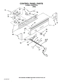06 - Control Panel Parts parts for Whirlpool Washer GCAM2792TQ3 from AppliancePartsPros.com