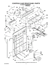 02 - Controls And Rear Panel Parts parts for Whirlpool Washer 6ALSQ8000MW4 from AppliancePartsPros.com