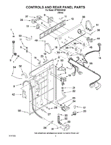 02 - Controls And Rear Panel Parts parts for Whirlpool Washer WTW5530SQ0 from AppliancePartsPros.com