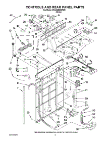 02 - Controls And Rear Panel Parts parts for Whirlpool Washer 3RLSQ8600WW0 from AppliancePartsPros.com