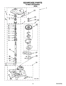 08 - Gearcase Parts, Optional Parts (Not Included) parts for Whirlpool Washer 3SWTW5205SQ0 from AppliancePartsPros.com