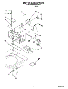 03 - Meter Case Parts parts for Whirlpool Washer 8TCAM2761KQ0 from AppliancePartsPros.com