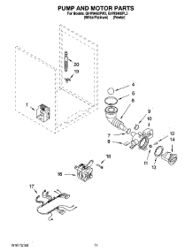 06 - Pump And Motor Parts, Optional Parts (Not Included) parts for Whirlpool Washer GHW9460PL3 from AppliancePartsPros.com