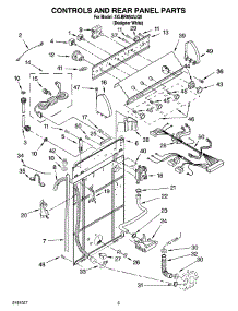 02 - Controls And Rear Panel Parts parts for Whirlpool Washer 3XLBR8543JQ5 from AppliancePartsPros.com