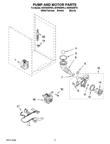06 - Pump And Motor Parts, Optional Parts (Not Included) parts for Whirlpool Washer GHW9400PL4 from AppliancePartsPros.com