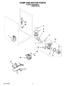 06 - Pump And Motor Parts, Optional Parts (Not Included) parts for Whirlpool Washer GHW9150PW4 from AppliancePartsPros.com