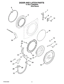 02 - Door And Latch Parts parts for Whirlpool Washer GHW9300PW4 from AppliancePartsPros.com
