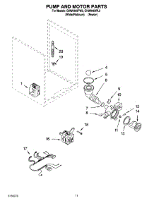 06 - Pump And Motor Parts, Optional Parts (Not Included) parts for Whirlpool Washer GHW9460PL2 from AppliancePartsPros.com