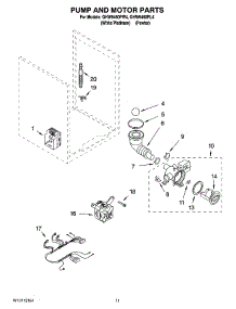 06 - Pump And Motor Parts, Optional Parts (Not Included) parts for Whirlpool Washer GHW9460PW4 from AppliancePartsPros.com