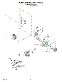 06 - Pump And Motor Parts, Optional Parts (Not Included) parts for Whirlpool Washer GHW9150PW3 from AppliancePartsPros.com