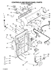 02 - Controls And Rear Panel Parts parts for Whirlpool Washer 2DWTW5405SQ0 from AppliancePartsPros.com