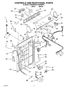 02 - Controls And Rear Panel Parts parts for Whirlpool Washer WTW5550ST0 from AppliancePartsPros.com