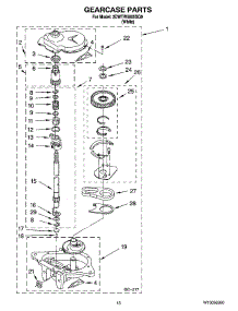 08 - Gearcase Parts, Optional Parts (Not Included) parts for Whirlpool Washer 2DWTW5605SQ0 from AppliancePartsPros.com