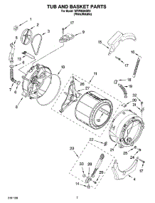 06 - Tub And Basket Parts, Optional Parts (Not Included) parts for Whirlpool Washer WFW8500SR0 from AppliancePartsPros.com