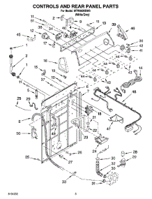 02 - Controls And Rear Panel Parts parts for Whirlpool Washer WTW5820SW0 from AppliancePartsPros.com
