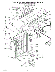 02 - Controls And Rear Panel Parts parts for Whirlpool Washer LSR9434PQ1 from AppliancePartsPros.com