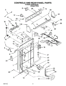 02 - Controls And Rear Panel Parts parts for Whirlpool Washer 3XLBR5432JQ5 from AppliancePartsPros.com