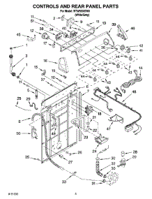 02 - Controls And Rear Panel Parts parts for Whirlpool Washer WTW5830SW0 from AppliancePartsPros.com